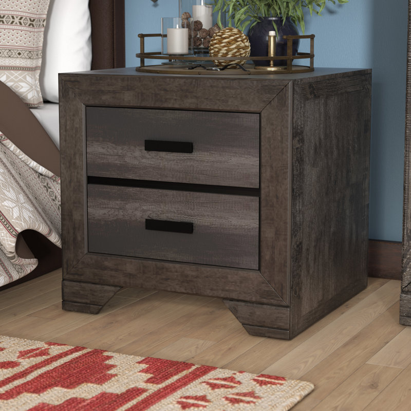 Mistana™ Katarina Solid + Manufactured Wood Nightstand & Reviews Wayfair